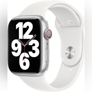 Apple Watch Sport band white